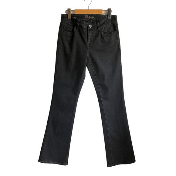 Kut from the Kloth Farrah Baby Bootcut Size 4 Black NWT - Picture 2 of 16